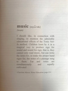 Music Journal Insert