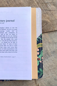 The Cedar Journal - Poppy Fields in Charcoal