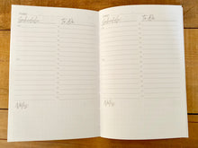 Load image into Gallery viewer, Daily Planner Journal Insert