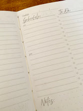 Load image into Gallery viewer, Daily Planner Journal Insert