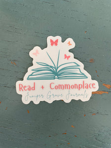 Read + Commonplace | Sticker