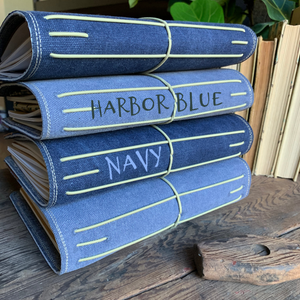 The Juniper Journal - Canvas in Navy