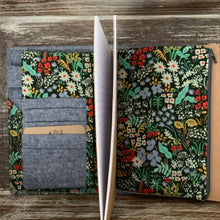 Load image into Gallery viewer, Wallet and Zipper Journal Pouch