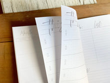 Load image into Gallery viewer, Weekly Planner Journal Insert
