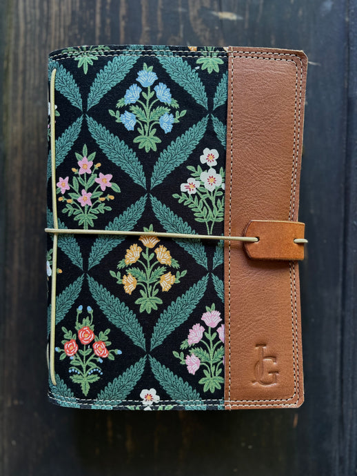 The Cedar Journal - Dahlias in black
