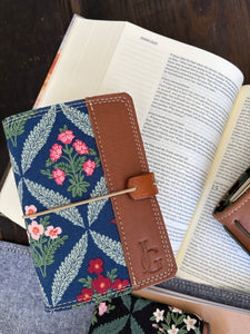 The Mini Journal - Dahlias in Blue
