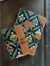 Load image into Gallery viewer, The Mini Journal - Dahlias in Black