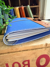 Load image into Gallery viewer, The Cedar Journal - Royal Blue Canvas