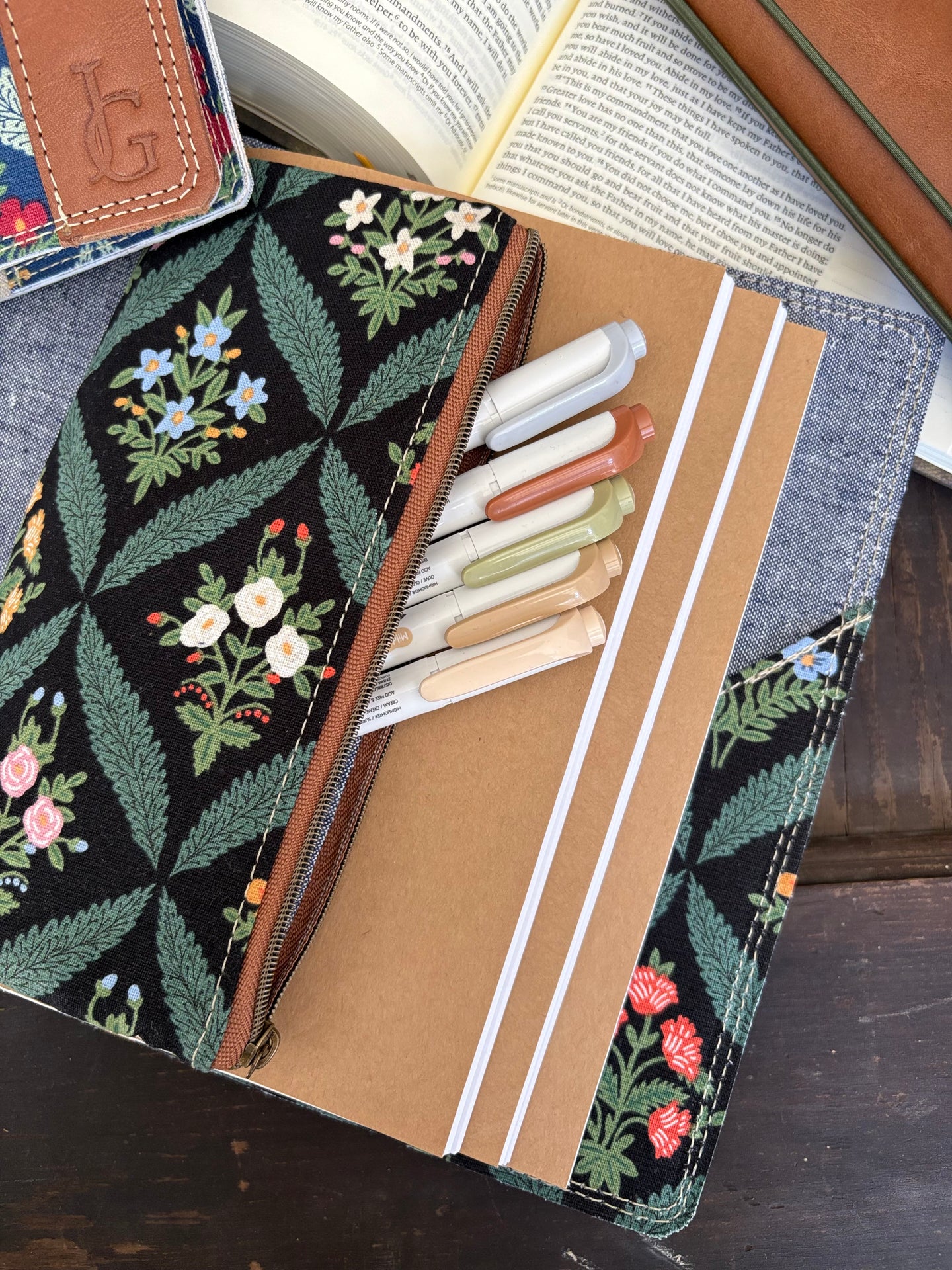 The Journal Zipper Pouch