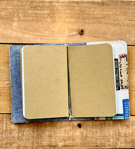 The Mini Journal - Book Club in Navy