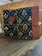 Load image into Gallery viewer, The Cedar Journal - Dahlias in black