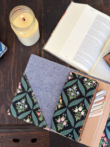 The Cedar Journal - Dahlias in black