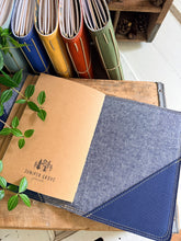 Load image into Gallery viewer, The Cedar Journal - Navy Blue Canvas