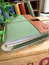Load image into Gallery viewer, The Cedar Journal - Green Canvas