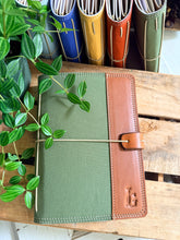 Load image into Gallery viewer, The Cedar Journal - Green Canvas