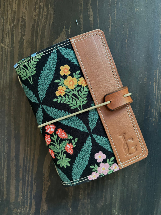 The Mini Journal - Dahlias in Black