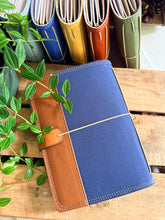 Load image into Gallery viewer, The Cedar Journal - Navy Blue Canvas