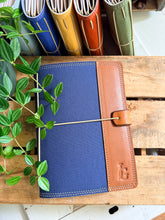 Load image into Gallery viewer, The Cedar Journal - Navy Blue Canvas