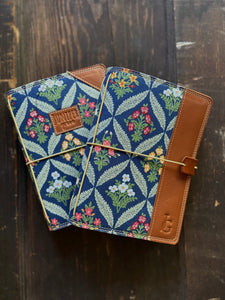 The Cedar Journal - Dahlias in blue