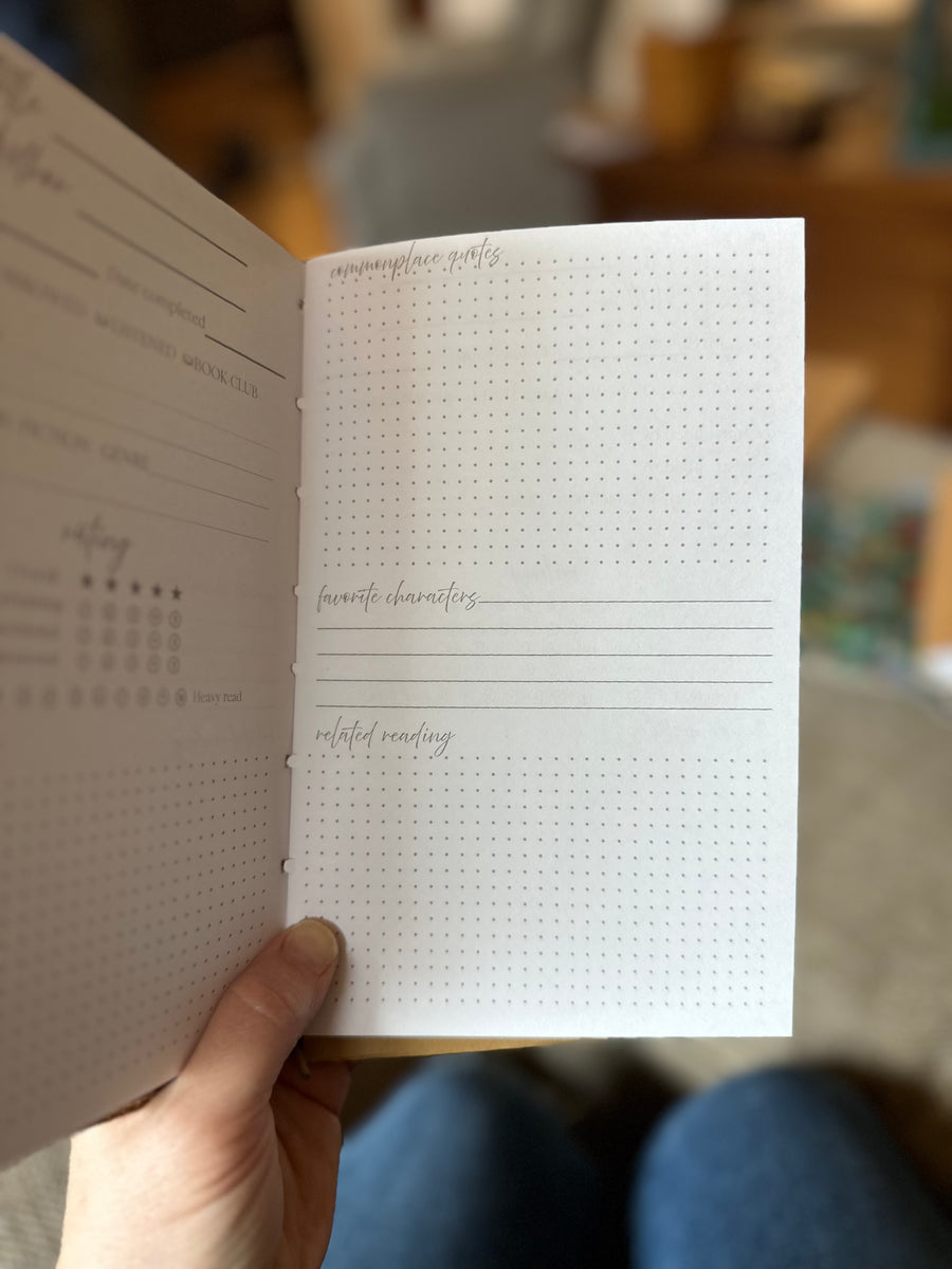 Book Journal Insert – Juniper Grove