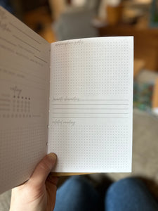 Book Journal Insert