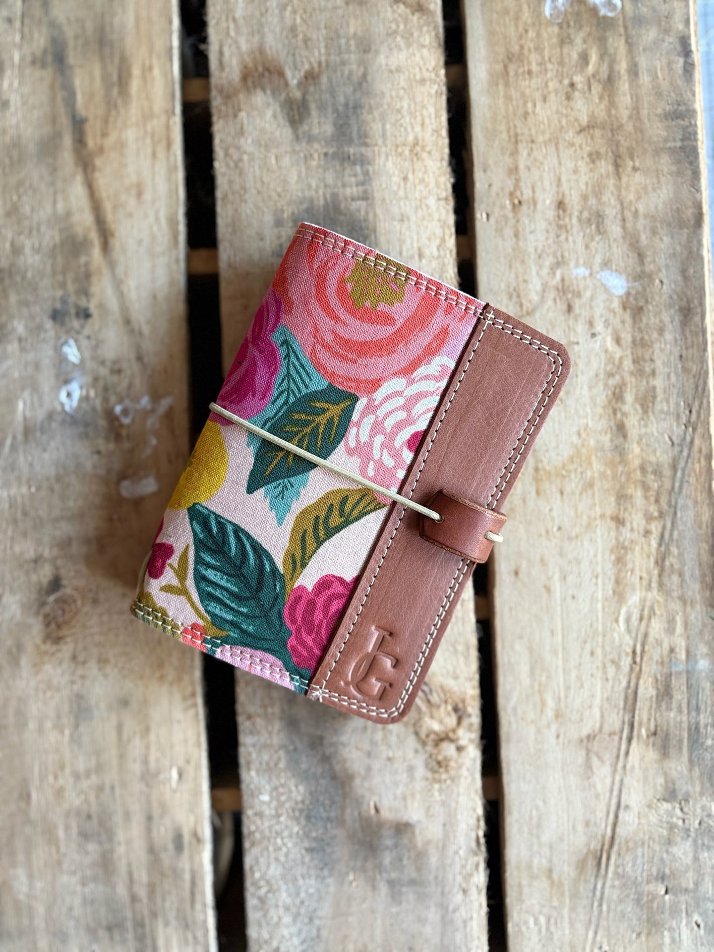 The Mini Journal - English Garden in Blush