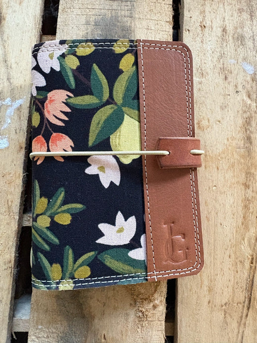 The Mini Journal - Citrus Blossom in Black