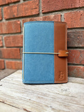 Load image into Gallery viewer, The Cedar Journal - Canvas in Harbor Blue