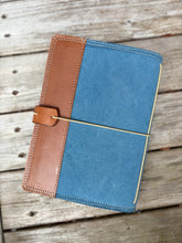 Load image into Gallery viewer, The Cedar Journal - Canvas in Harbor Blue
