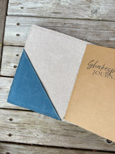 Load image into Gallery viewer, The Cedar Journal - Canvas in Harbor Blue