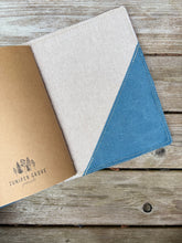 Load image into Gallery viewer, The Cedar Journal - Canvas in Harbor Blue