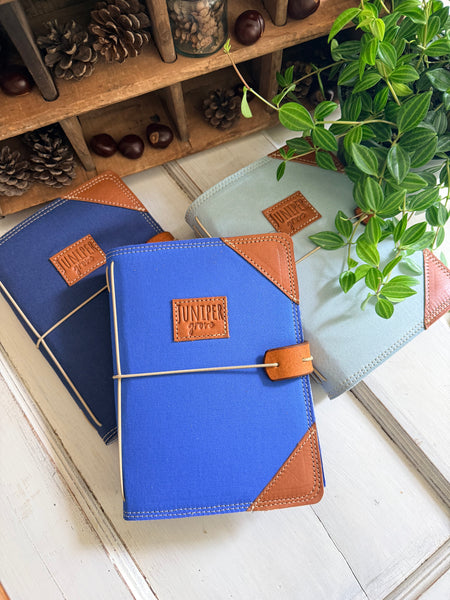 Solid canvas journals from Juniper Grove Journals