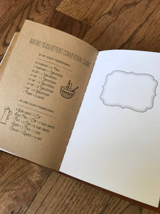 Menu planner Insert