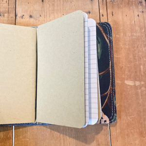 The Mini Journal - Peonies in Navy