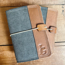 Load image into Gallery viewer, The Mini Journal - Canvas in Charcoal