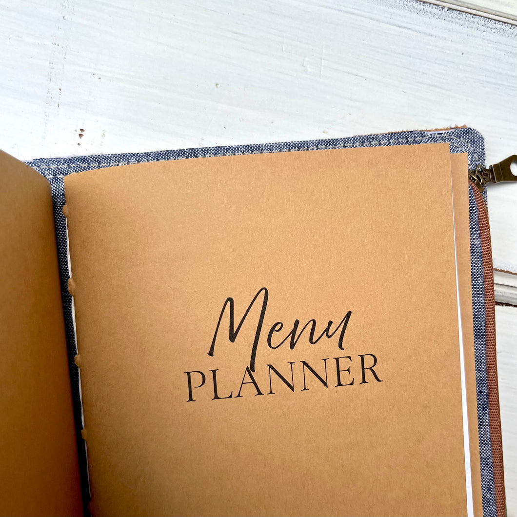 Menu planner Insert
