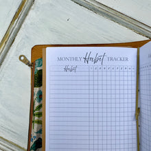 Load image into Gallery viewer, Habit Tracker Journal Insert