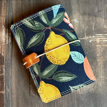 Load image into Gallery viewer, The Mini Journal - Citrus Grove in Navy
