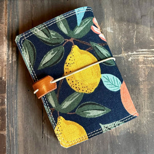 The Mini Journal - Citrus Grove in Navy