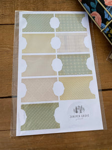 Insert Divider Tabs