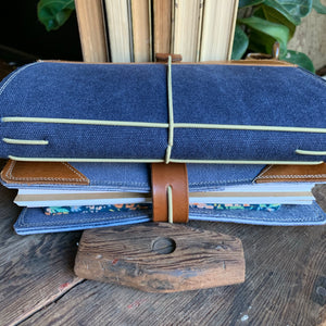 The Cedar Journal - Canvas in Navy