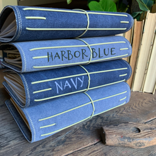 Load image into Gallery viewer, The Cedar Journal - Canvas in Navy