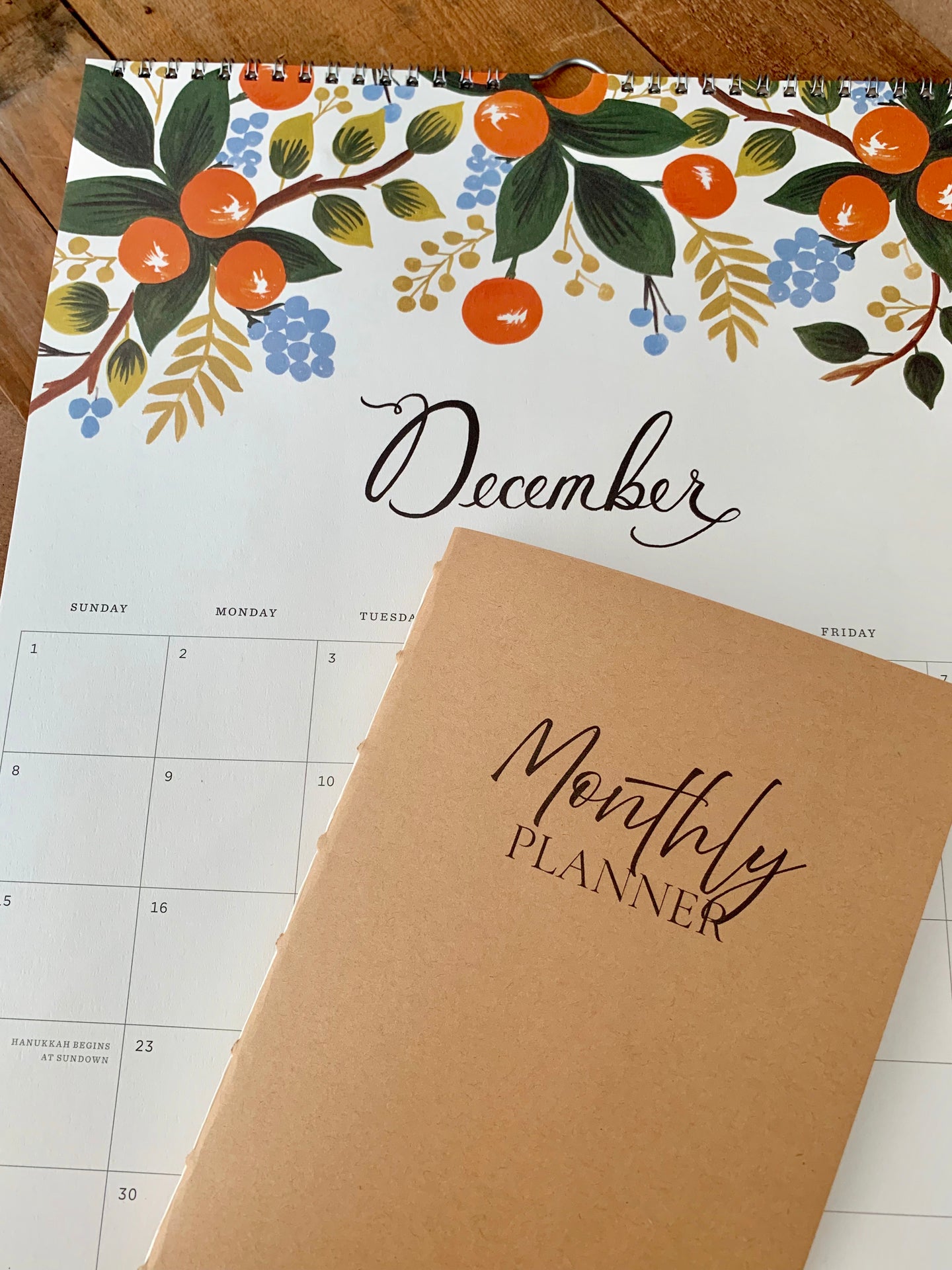 Monthly Planner Journal Insert