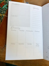 Load image into Gallery viewer, Menu planner Insert