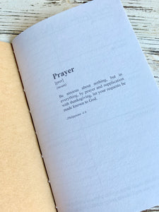 Prayer Journal Insert
