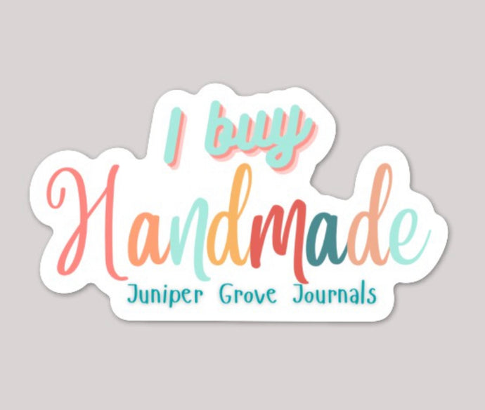 I Buy Handmade | Sticker