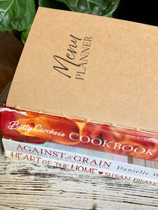 Menu planner Insert
