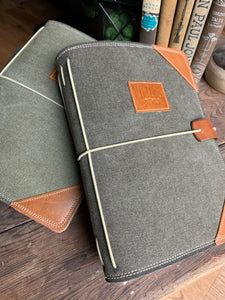 The Juniper Journal - Canvas in Deep Olive