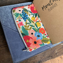 Load image into Gallery viewer, The Juniper Journal - Canvas in Harbor Blue