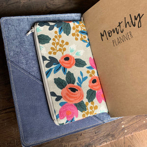 The Juniper Journal - Canvas in Harbor Blue